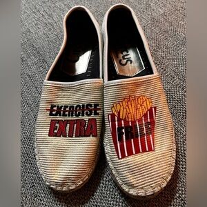 NO exercise Extra french fries shoes Circus Sam Edelman size 7 statement shoes